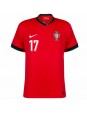 Portugal Rafael Leao #17 Heimtrikot EM 2024 Kurzarm